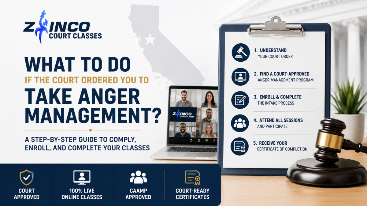 What to Do If the Court Ordered You to Take Anger Management?