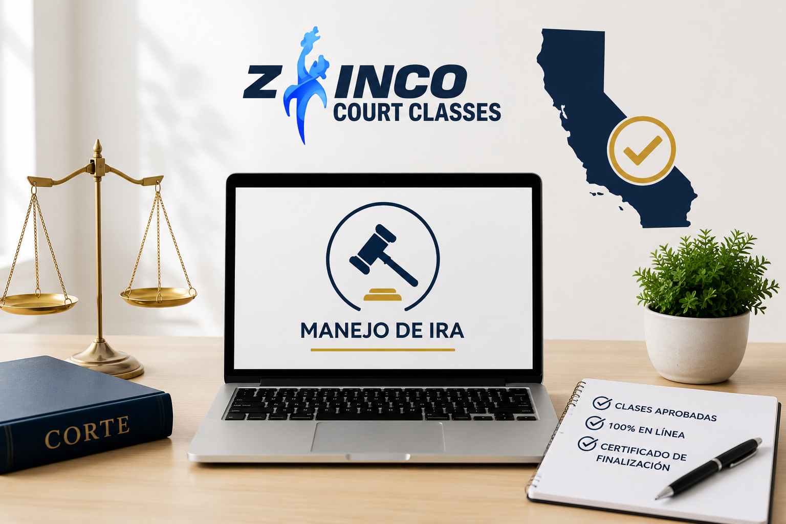 Cómo Cumplir con una Orden de la Corte para Clases de Manejo de Ira en California