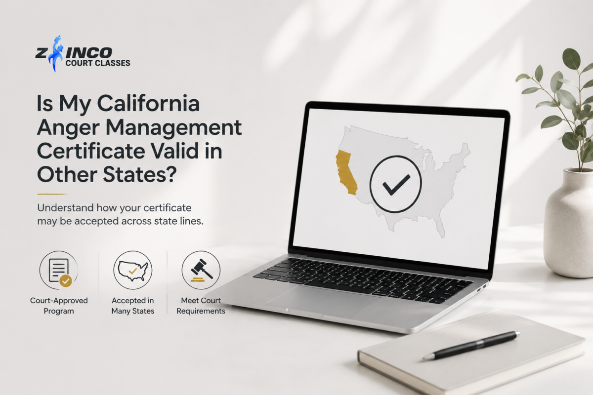Is My California Anger Management Certificate Valid in Other States?
