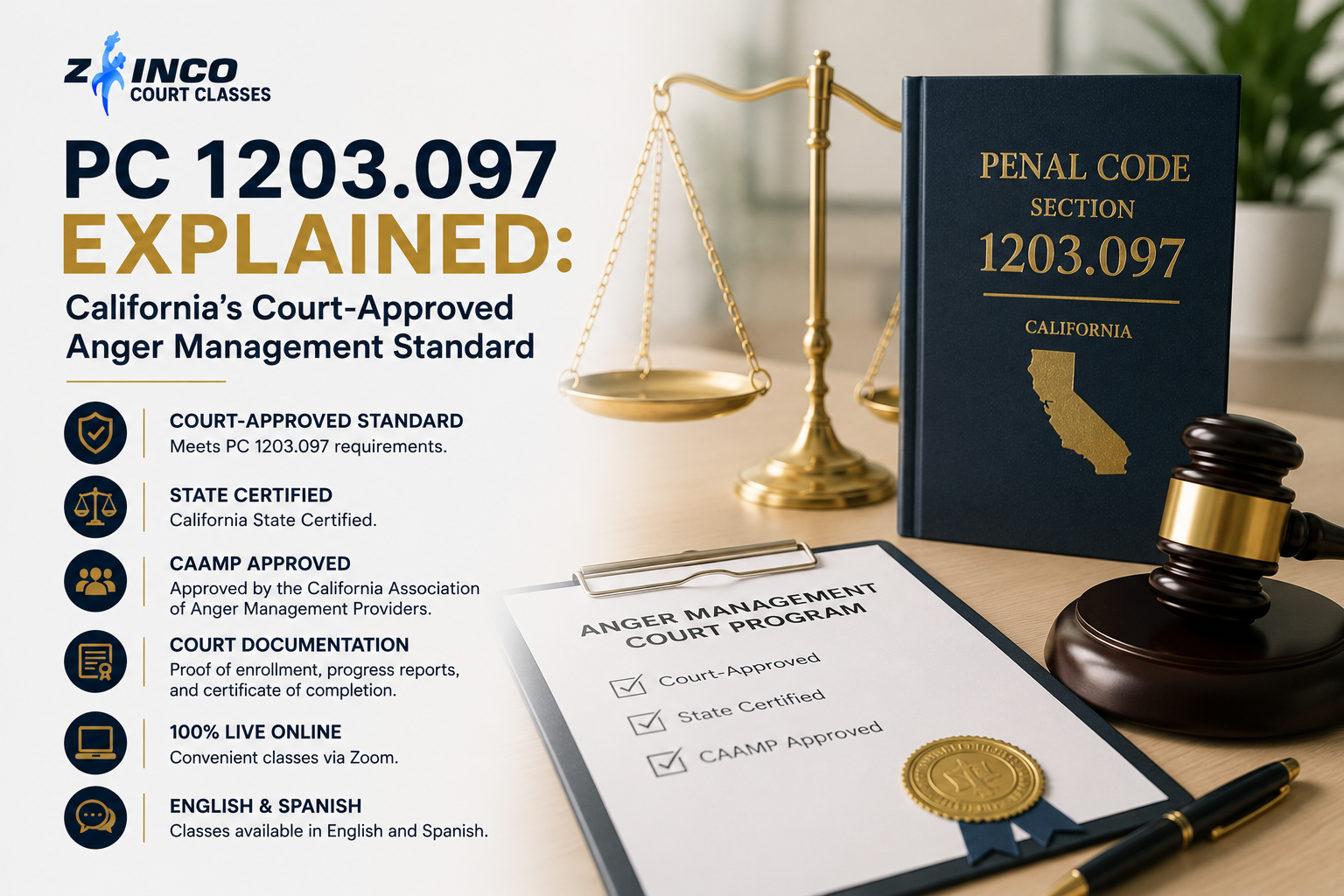 PC 1203.097 Explained: California’s Court-Approved Anger Management Standard